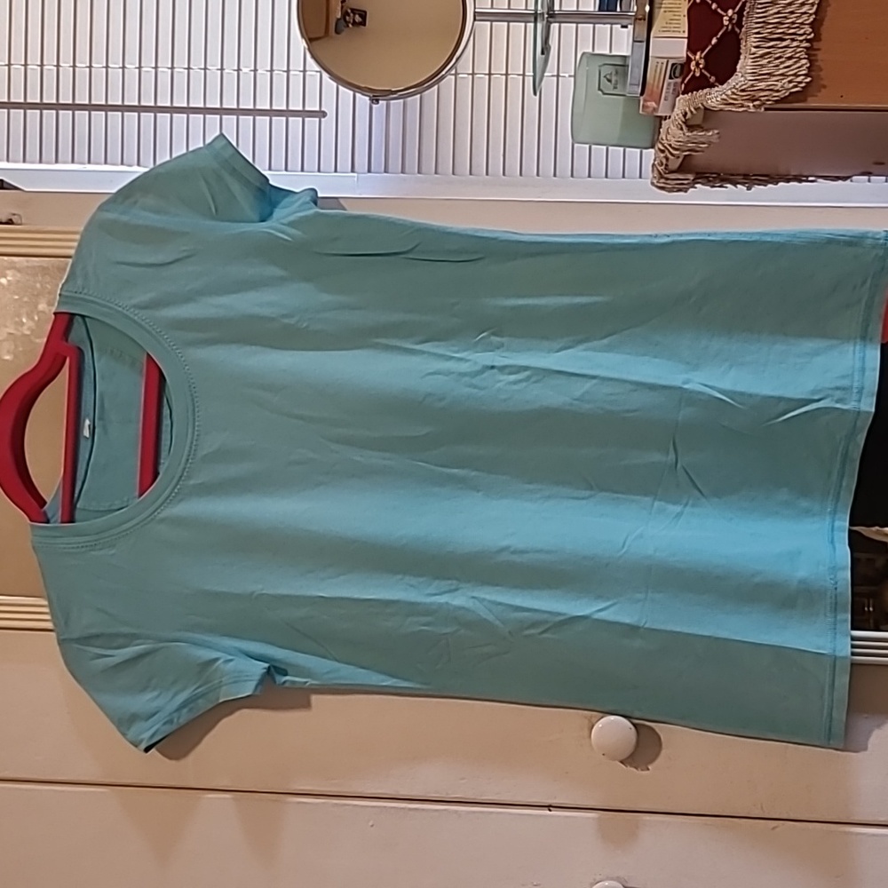 BIG SALE  $$$ Lululemon Atletica short Sleeve Top, Size 12, Color Turquoise